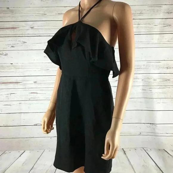 BCBGeneration brand new Black Halter Dress 6 - Picture 4 of 6
